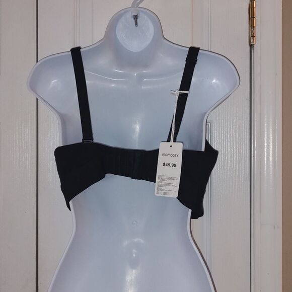 Momcozy black Hands-Free Nursing & Pumping Bra Sz M  ( 34 B, 34C, 34D, 36 A) NWT - Picture 3 of 5